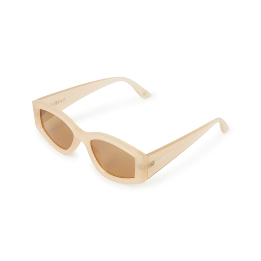 Gafas de sol para cara alargada — SVMSARA Vesuvio bioacetato redondas equilibran proporciones faciales