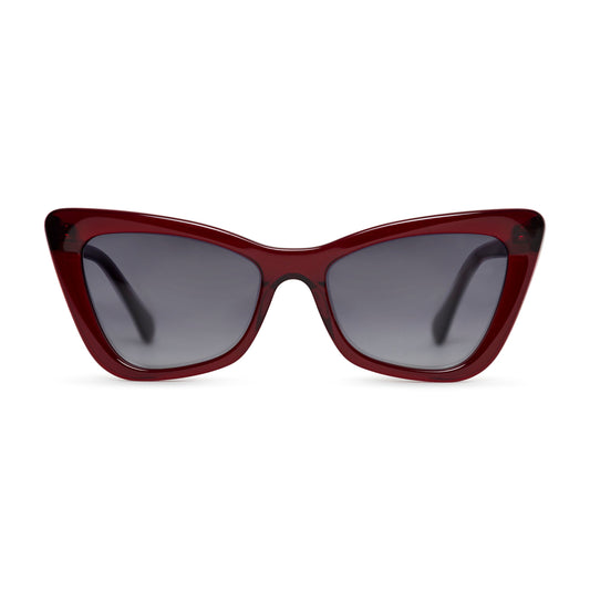 Gafas de sol sostenibles regalo — SVMSARA Fiammetta bioacetato vermilion regalo slow fashion premium