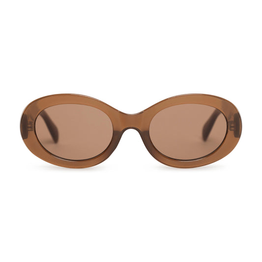 Gafas de sol playa mujer — SVMSARA Terracina bioacetato caramel carey verano playa mediterráneo