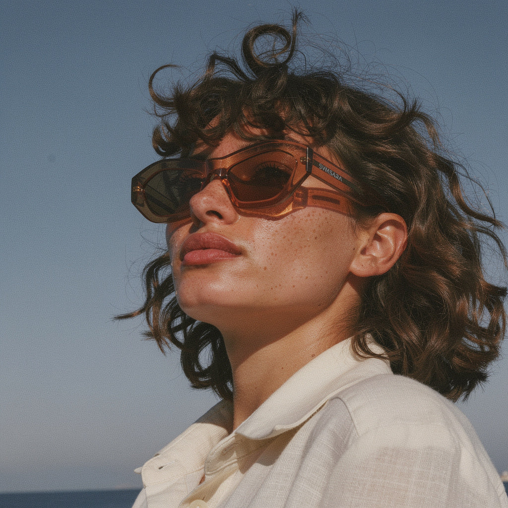 Gafas de sol para mujer SVMSARA bioacetato — colección AEVUM old money quiet luxury