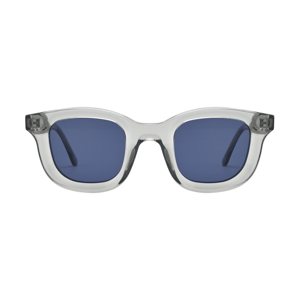 SVMSARA Argento gafas de sol vintage bioacetato retro vista frontal