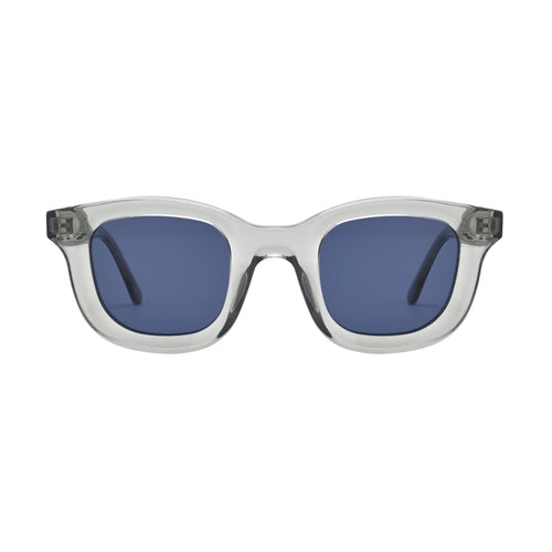 SVMSARA Argento gafas de sol vintage bioacetato retro vista frontal