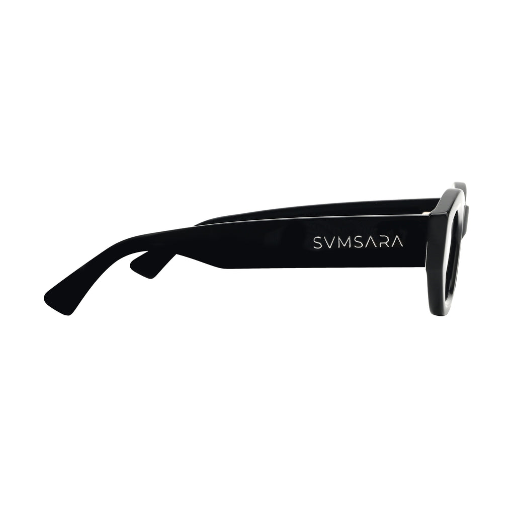 SVMSARA Brera gafas de sol aviador polarizadas UV400 anti-scratch vista lateral