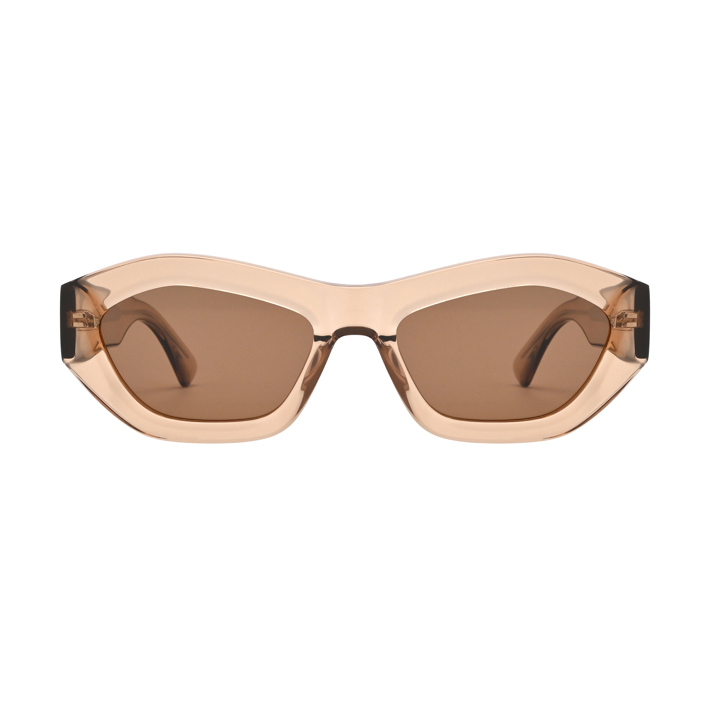 SVMSARA Brera gafas de sol aviador eco-friendly obsidian ember tres cuartos